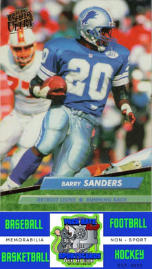 1992 Ultra #122 Barry Sanders M/F NM