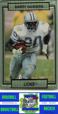 1990 Action Packed #78 Barry Sanders M/F NM