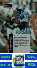 Load image into Gallery viewer, 1993 Playoff #2 Barry Sanders M/F Checklists NM