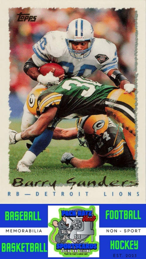 1995 Topps #110 Barry Sanders M/F NM