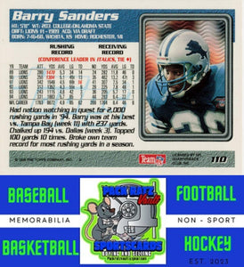 1995 Topps #110 Barry Sanders M/F NM