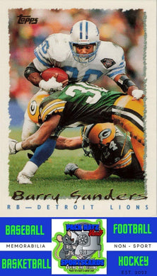 1995 Topps #110 Barry Sanders M/F NM