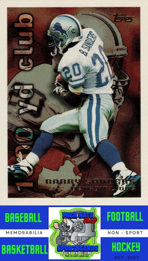 1995 Topps #1 Barry Sanders M/F NM