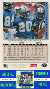 1994 Collector's Choice Spanish #86 Barry Sanders M/F NM