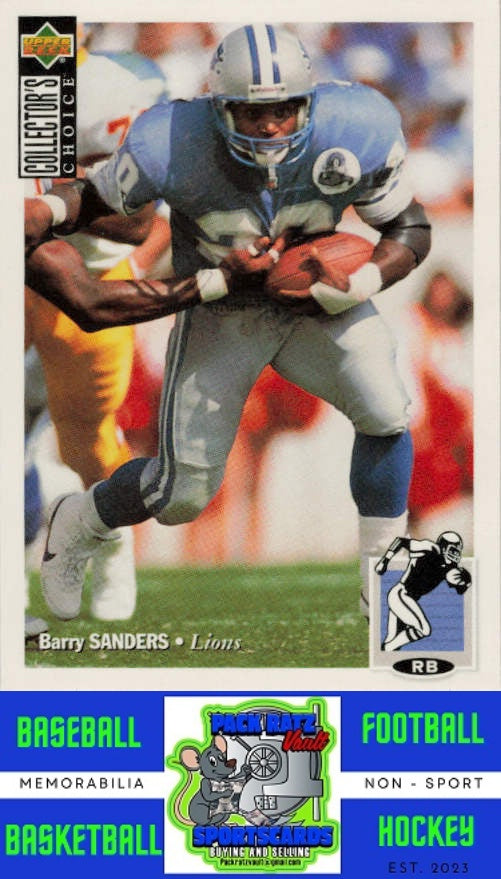 1994 Collector's Choice Spanish #86 Barry Sanders M/F NM