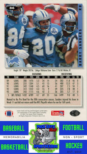 1994 Collector's Choice #86 Barry Sanders M/F Gold NM