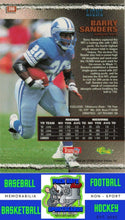 Load image into Gallery viewer, 1995 Pro Line #206 Barry Sanders M/F NM