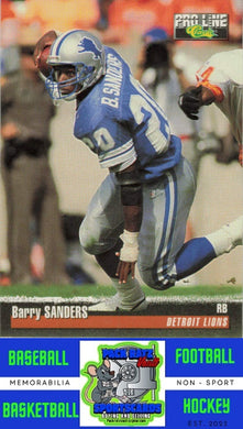 1995 Pro Line #206 Barry Sanders M/F NM