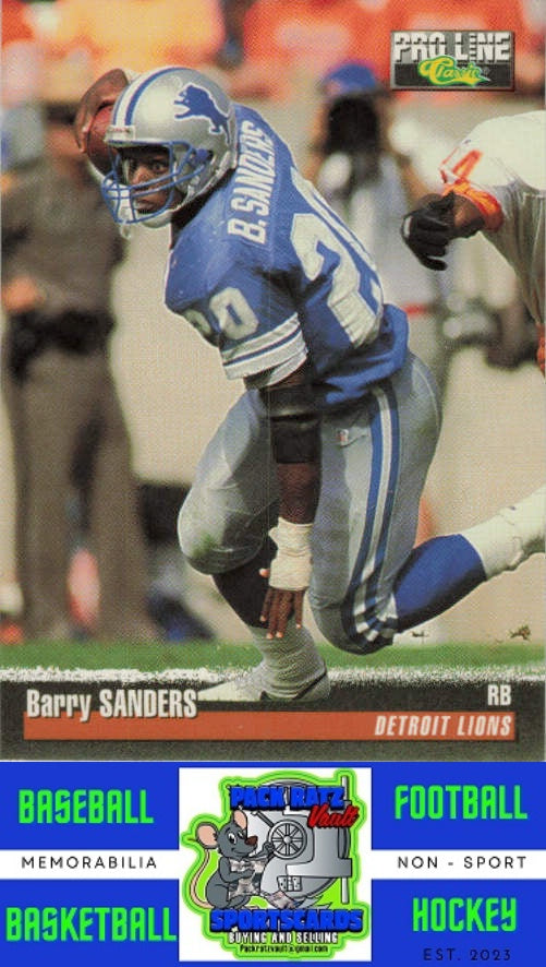 1995 Pro Line #206 Barry Sanders M/F NM