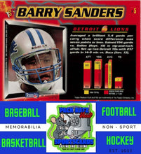 Load image into Gallery viewer, 1995 Stadium Club #P5 Barry Sanders M/F Power Surge NM