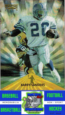 1996 Pinnacle #131 Barry Sanders M/F Trophy Collection NM