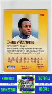 1995 Playoff Absolute #20 Barry Sanders M/F NM