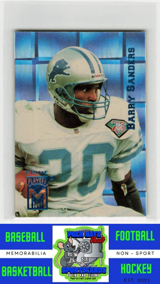 1995 Playoff Absolute #20 Barry Sanders M/F NM