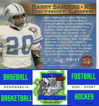 Load image into Gallery viewer, 1995 Pacific Crown Royale #PN-11 Barry Sanders M/F Pride of the NFL NM