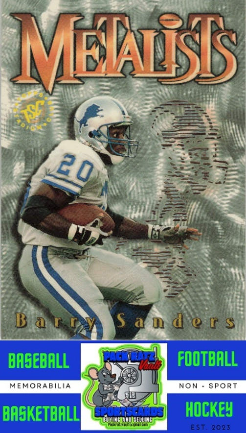 1995 Stadium Club #M2 Barry Sanders M/F Metalists NM