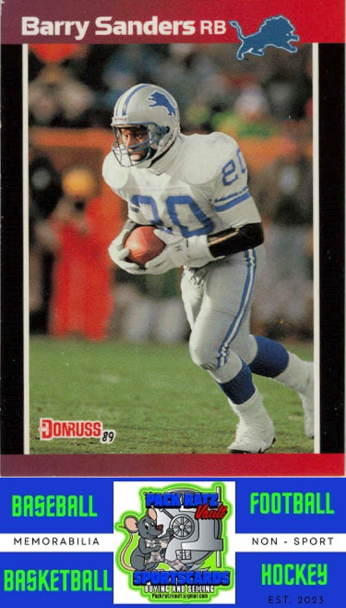 1996 Donruss #3 Barry Sanders M/F What If? NM