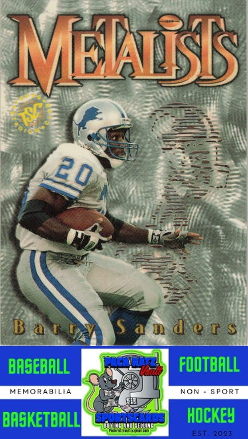 1995 Stadium Club #M2 Barry Sanders M/F Metalists NM