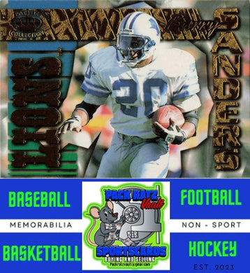 1996 Pacific Dynagon #GC-11 Barry Sanders M/F Gems of the Crown NM