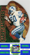 Load image into Gallery viewer, 1996 Pacific Invincible #KS-14 Barry Sanders M/F Kick-Starters NM