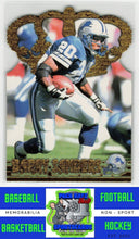 Load image into Gallery viewer, 1996 Pacific #GC-3 Barry Sanders M/F Gold Crown Die Cuts NM