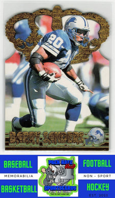 1996 Pacific #GC-3 Barry Sanders M/F Gold Crown Die Cuts NM