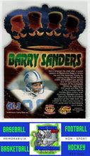 Load image into Gallery viewer, 1996 Pacific #GC-3 Barry Sanders M/F Gold Crown Die Cuts NM