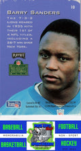 Load image into Gallery viewer, 1994 Playoff Contenders #10 Barry Sanders M/F Throwbacks NM