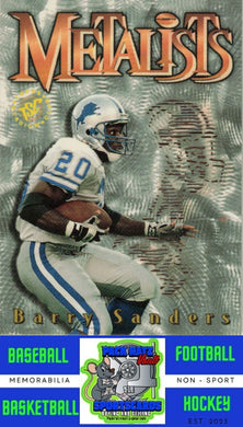 1995 Stadium Club #M2 Barry Sanders M/F Metalists NM