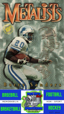 1995 Stadium Club #M2 Barry Sanders M/F Metalists NM