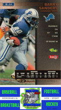 Load image into Gallery viewer, 1995 Pro Line Series II #II-14 Barry Sanders M/F Printer&#39;s Proofs NM