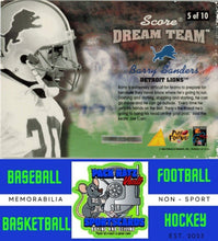 Load image into Gallery viewer, 1996 Score #5 Barry Sanders M/F Dream Team NM