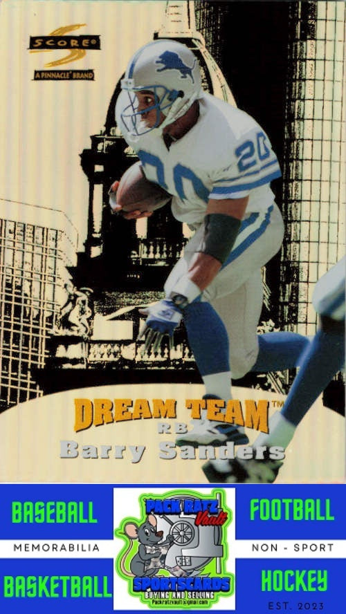 1996 Score #5 Barry Sanders M/F Dream Team NM