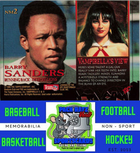 1995 Stadium Club #NM2 Barry Sanders M/F Nightmares NM