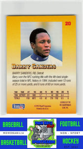 1995 Playoff Absolute #20 Barry Sanders M/F NM