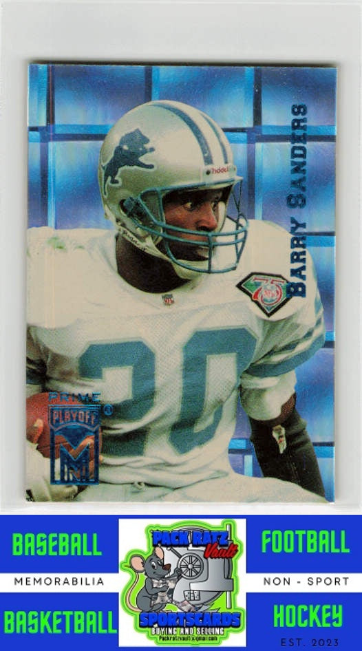 1995 Playoff Absolute #20 Barry Sanders M/F NM