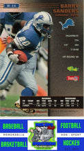 Load image into Gallery viewer, 1995 Pro Line Series II #II-14 Barry Sanders M/F Printer&#39;s Proofs NM