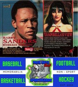 1995 Stadium Club #NM2 Barry Sanders M/F Nightmares NM