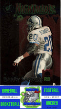 Load image into Gallery viewer, 1995 Stadium Club #NM2 Barry Sanders M/F Nightmares NM