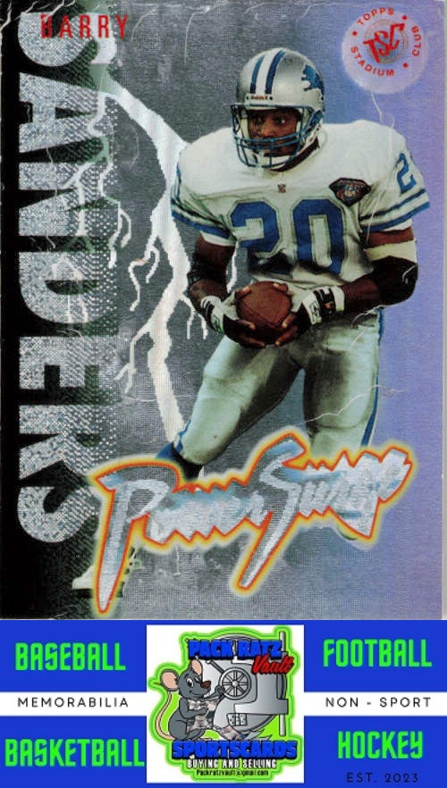 1995 Stadium Club #P5 Barry Sanders M/F Power Surge Members Only NM