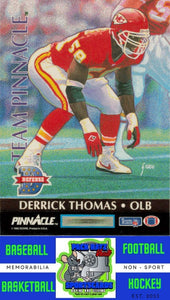 1992 Pinnacle #2 of 13 Barry Sanders / Derrick Thomas M/F Team NM