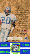 Load image into Gallery viewer, 1997 Donruss #6 Barry Sanders M/F Elite Gold Promo NM