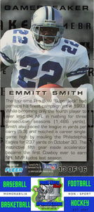 1994 GameDay #13 Emmitt Smith M/F Gamebreakers NM