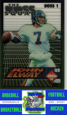 1994 Collector's Edge #1 John Elway F/X White Backs NM