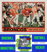 Load image into Gallery viewer, 1989 Topps #238 Broncos - Elway Ground Attack TL NM