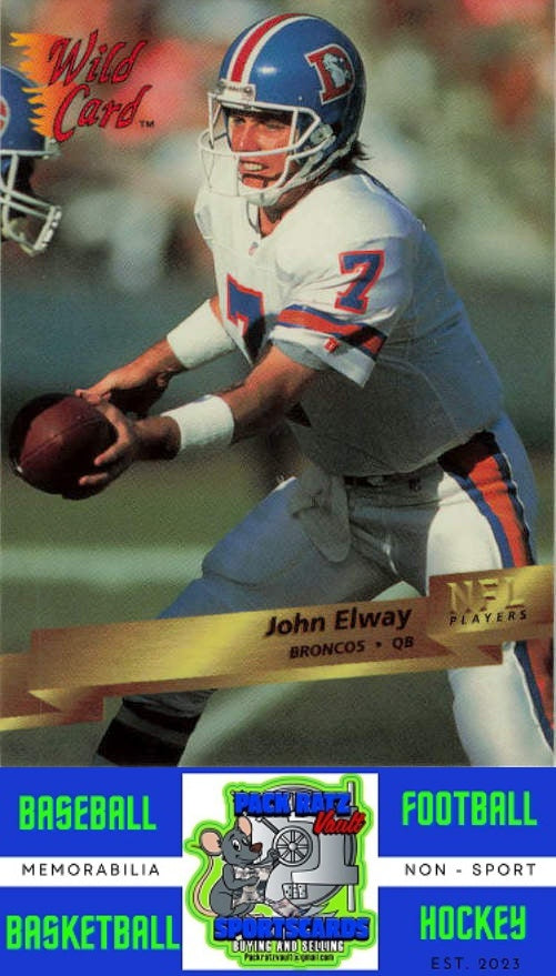 1993 Wild Card #33 John Elway NM