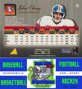 1995 Select Certified #46 John Elway NM