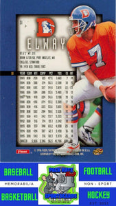 1996 Ultra Sensations #31 John Elway Marble Gold NM