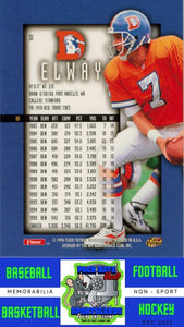 1996 Ultra Sensations #31 John Elway Blue NM