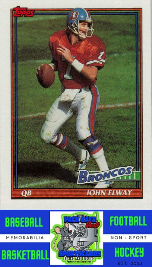 1991 Topps #554 John Elway NM