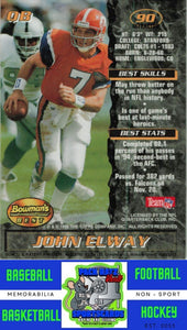 1995 Bowman's Best #90b John Elway Refractors NM